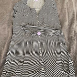 Black & White Stripe Dress